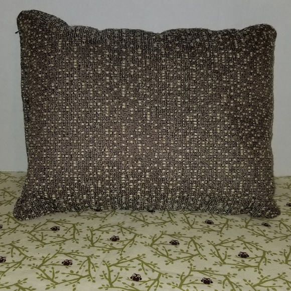 Other - Neutral Small Travel Personal Throw Pillow Brown Tan